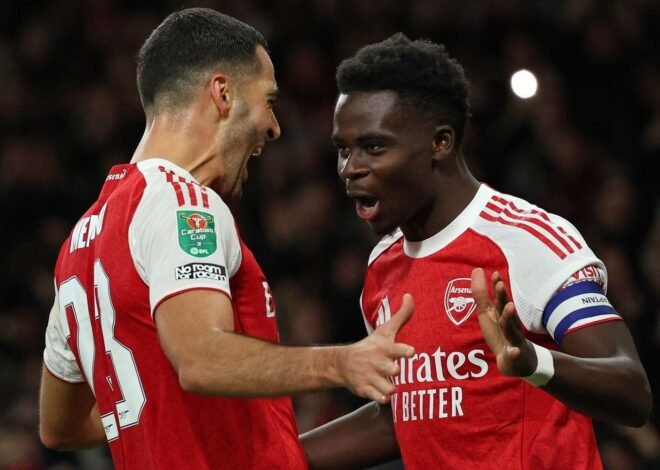 Carabao Cup 2025 : The Gunners Menang 2–0 Atas Brighton & Hove Albion