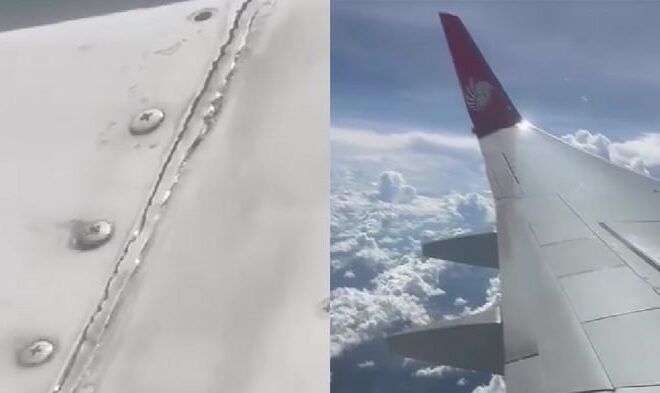 Viral Video Sekrup di Sayap Pesawat Kendur, Thai Lion Air Buka Suara