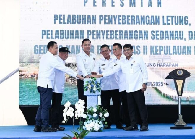 Menko AHY: Peran Vital Pelabuhan untuk Konektivitas Antar Pulau
