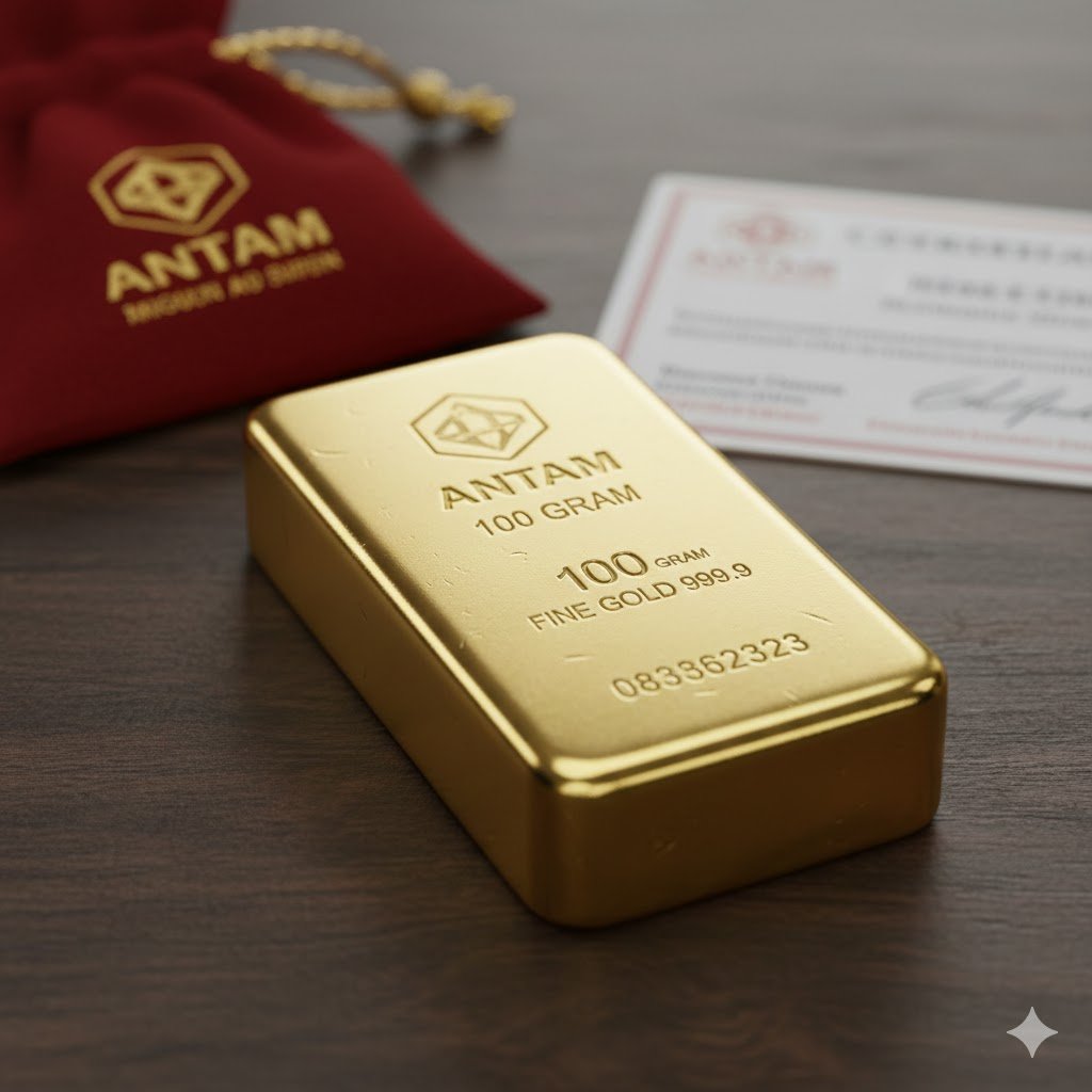 Harga Emas Antam Naik ke Rp2.387.000 per Gram, Buyback Turut Menguat