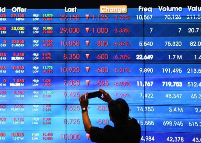 IHSG Melemah di Tengah Isu Perdagangan AS-China dan Ketegangan Ukraina-Rusia