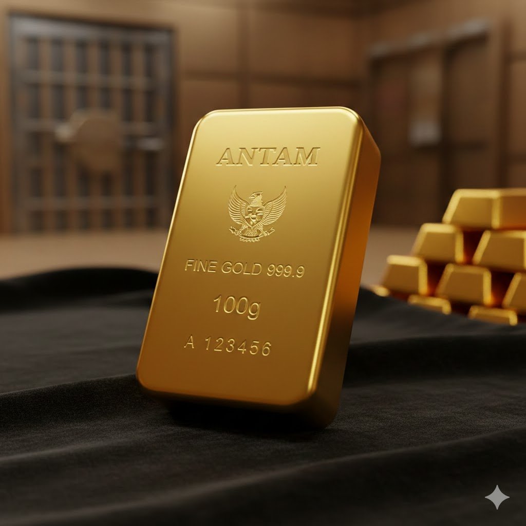 Harga Emas Antam Hari Ini Naik Rp30.000, Berikut Daftar Harga Terbaru Semua Gramasi