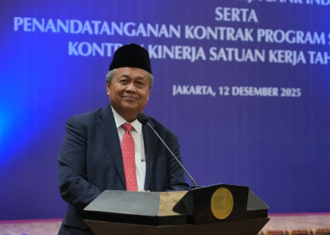 Gubernur BI Perry Warjiyo Lantik 29 Pemimpin Satuan Kerja, Optimistis Ekonomi 2026-2027