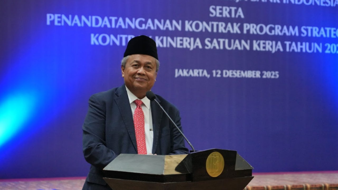 Gubernur BI Perry Warjiyo Lantik 29 Pemimpin Satuan Kerja, Optimistis Ekonomi 2026-2027
