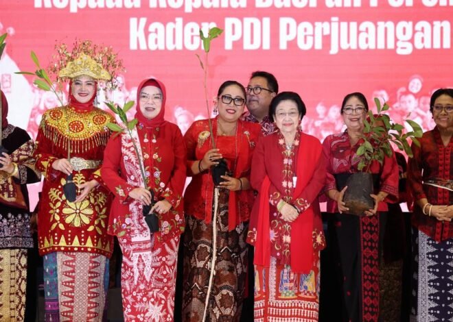 PDIP Gaungkan Gerakan Perempuan Menanam Pohon untuk Lestarikan Lingkungan