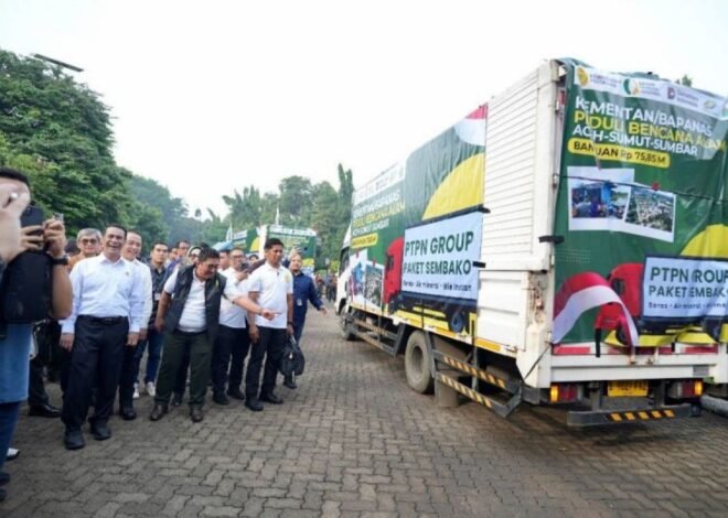 PalmCo dan Pemerintah Kirim 207 Truk Bantuan Pangan untuk Warga Terdampak Banjir Sumatra