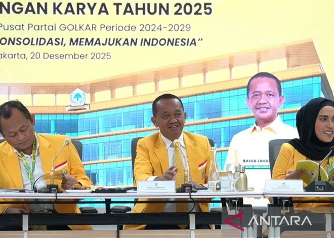 Partai Golkar Fokus Mitigasi Bencana dan Pemulihan Infrastruktur di Sumatera dan Aceh