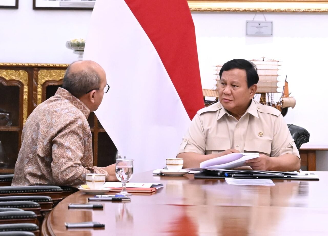 Presiden Prabowo Terima Laporan Pembangunan Kampung Haji Indonesia di Mekkah