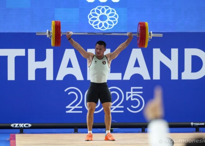 Rizki Juniansyah Raih Emas SEA Games 2025 Kelas 79 Kg, Pecahkan Dua Rekor Dunia