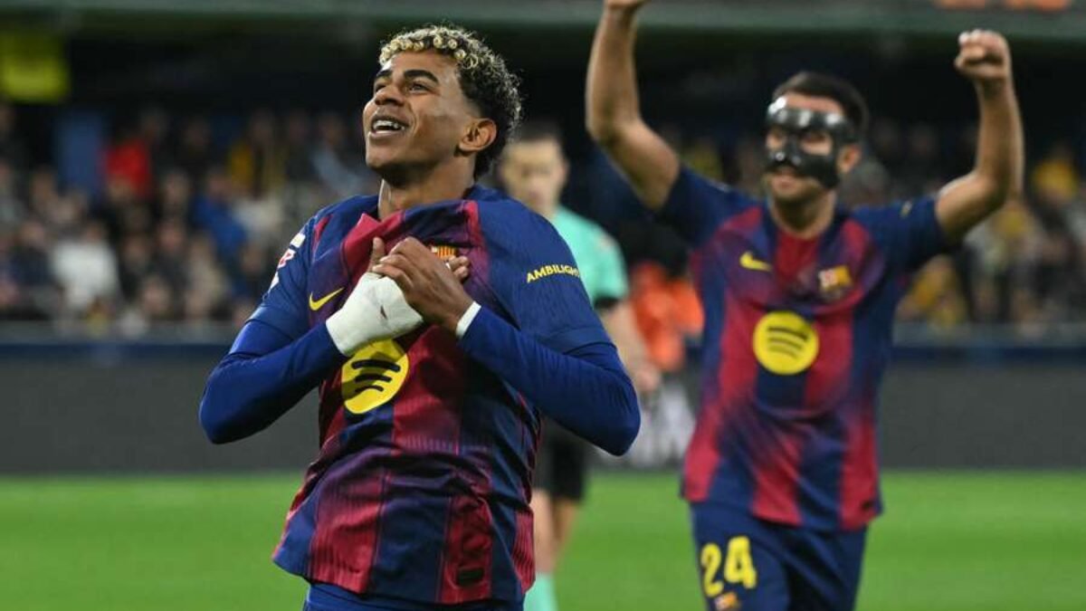 Raphinha dan Lamine Yamal Antar Barcelona Taklukkan Villarreal, Real Madrid Tertinggal 4 Poin