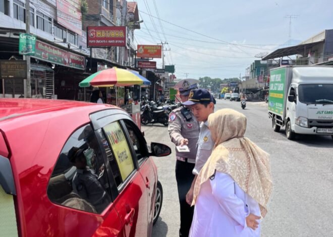 Dukung Operasi Patuh, Jasa Raharja Cabang Bukittinggi Ikut Razia Gabungan Bersama Samsat Payakumbuh