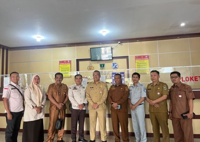 Jasa Raharja Cabang Bukittinggi Turut Menyambut Kunjungan Sekda Provinsi Sumatera Barat ke Samsat Payakumbuh