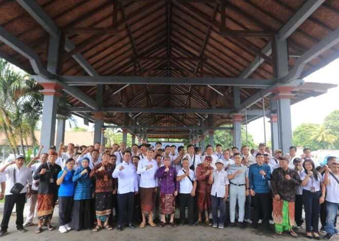 Jasa Raharja Bali Hadiri Launching Angkutan Siswa Gratis di Klungkung