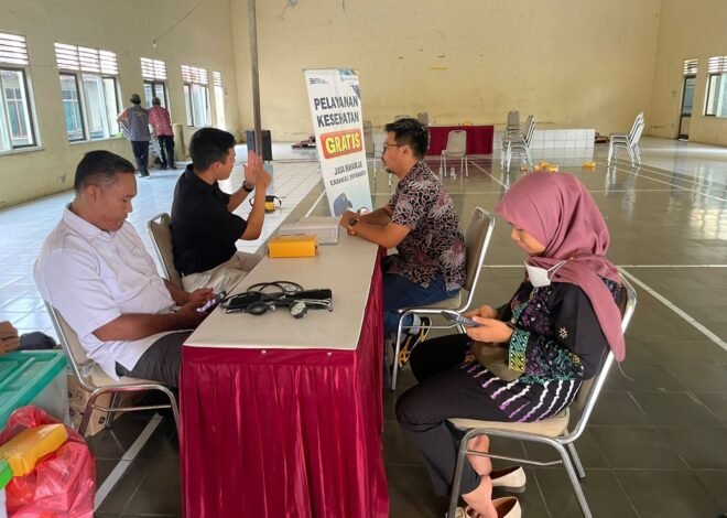 Pelayanan Kesehatan Gratis (MUKL) Jasa Raharja Kanwil D.I. Yogyakarta Balai Desa Wijirejo Pandak