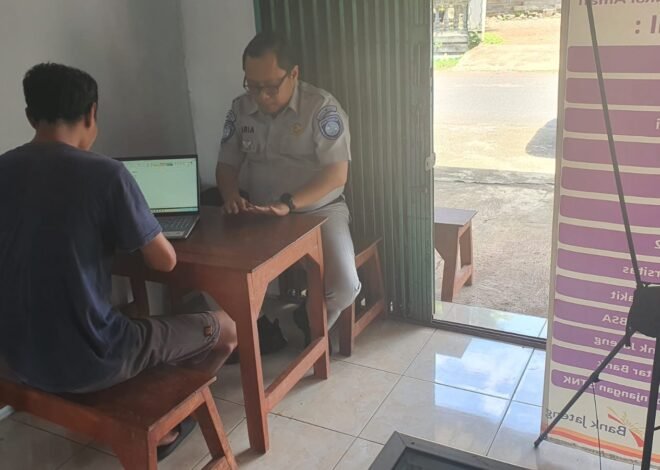 Jasa Raharja Pati dan Samsat Pati Monitoring Layanan di BUMDes Purwo Agung Mandiri