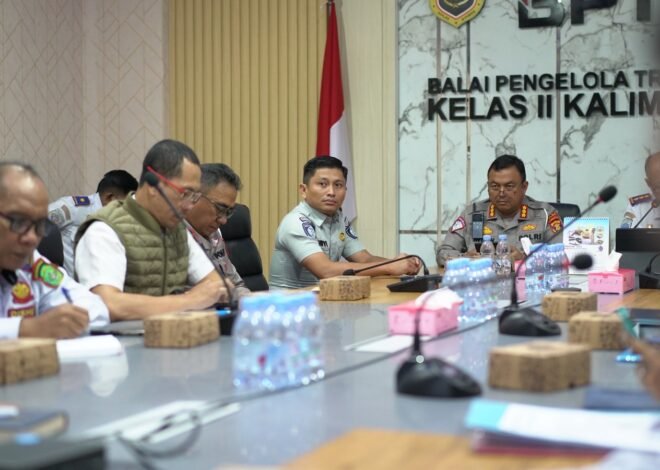 Wujudkan Keselamatan Jalan, Jasa Raharja Kanwil Kaltim Perkuat Kolaborasi melalui Forum Komunikasi Lalu Lintas yang diselenggarakan BPTD Kaltim