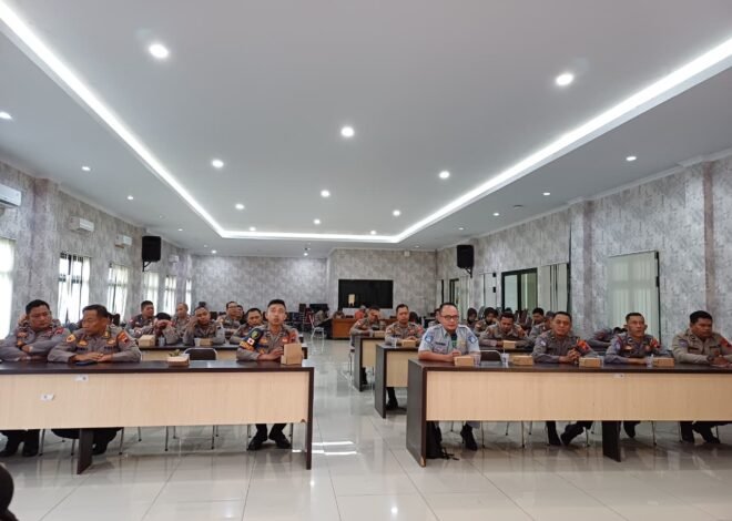 Jasa Raharja Cabang Sukoharjo dan Samsat Karanganyar Jadi Narasumber Forum Belajar Bersama di Polres Karanganyar