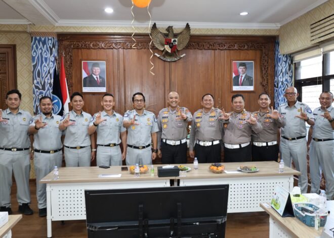 Jasa Raharja Kanwil DIY Menerima Kunjungan Audiensi Dirlantas Polda DIY