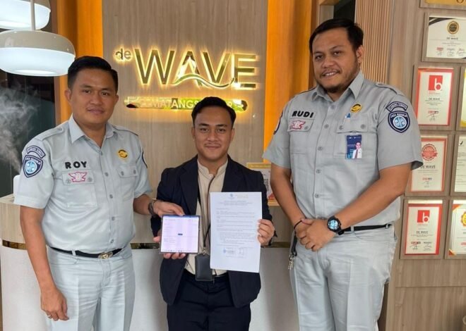 Jasa Raharja Cabang Pematangsiantar Apresiasi Wajib Pajak, Kolaborasi dengan deWave Berikan Voucher Diskon