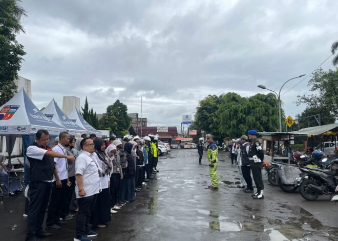 Tim Pembina Samsat Kota Bogor Kembali Bersinergi dalam Operasi Gabungan di TMP Dereded Kota Bogor