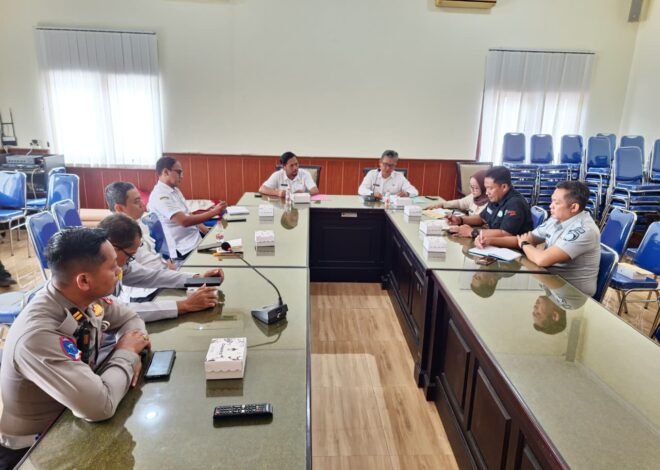Rapat Koordinasi Lintas Sektoral Kabupaten Tulungagung Bahas Ketertiban Kendaraan dan Keselamatan Jalan