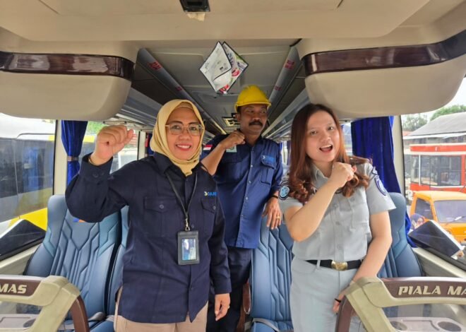 Komitmen Bersama Keselamatan Angkutan Umum, Sinergi Jasa Raharja NTB Bersama DAMRI