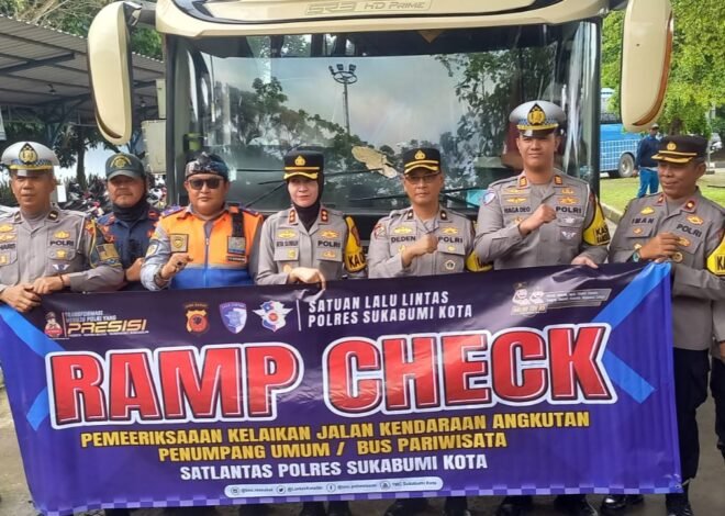 Pilar FLLAJ Sukabumi Perketat Keselamatan melalui Ramp Check di Terminal