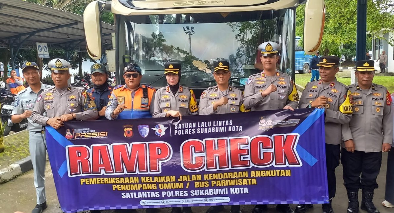 Pilar FLLAJ Sukabumi Perketat Keselamatan melalui Ramp Check di Terminal