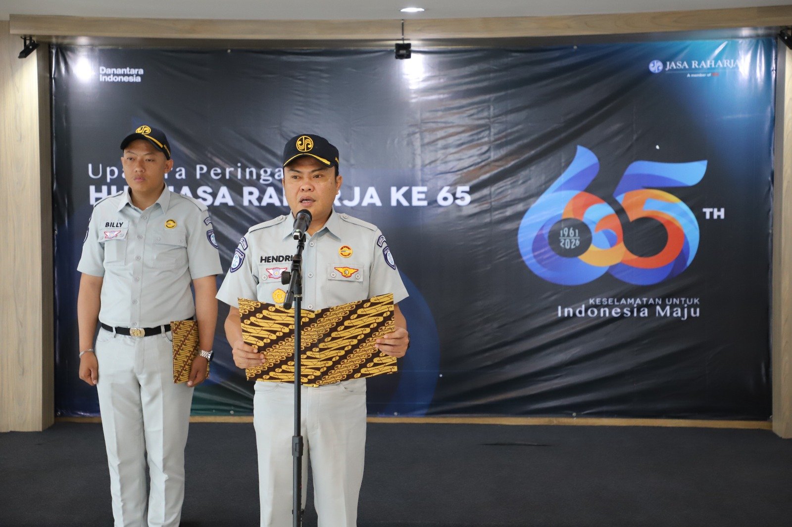 Refleksi 65 Tahun Pengabdian, Jasa Raharja Jawa Barat Gelar Upacara HUT ke-65