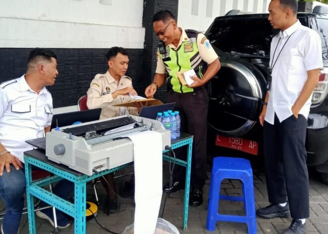Kolaborasi Dengan Industri, Jasa Raharja Bersama Samsat Surabaya Selatan Gelar Layanan Di PT Kedawung Surabaya