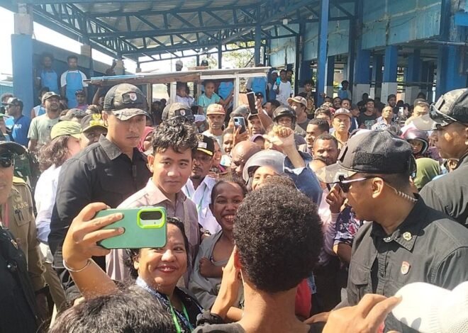 Wapres Tinjau Pasar Ikan Biak, Tekankan Mutu Perikanan untuk Ekspor