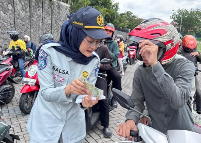 Tingkatkan Kepatuhan, Jasa Raharja Bersama Samsat Surabaya Timur Gelar Operasi Gabungan