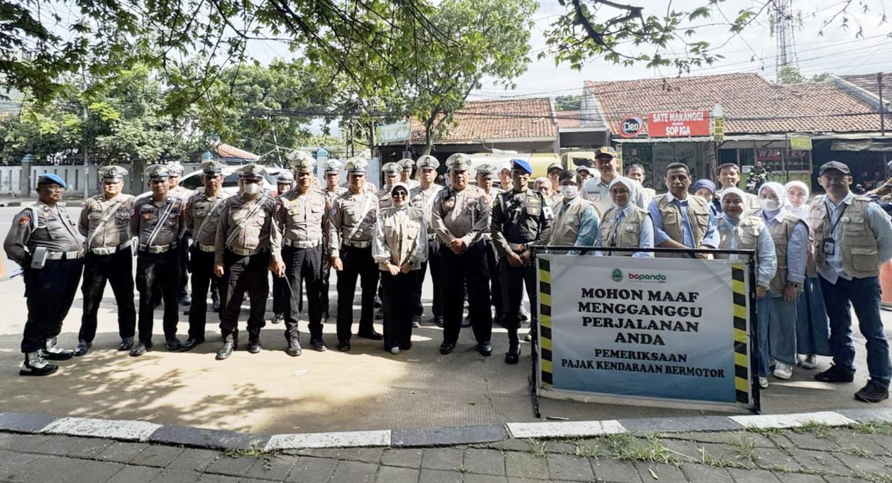 Perkuat Sinergi Operasi Gabungan Bersama, Jasa Raharja Bandung Bersama Tim Pembina Samsat SoekarnoHatta