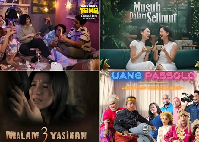Deretan Film Indonesia Siap Ramaikan Bioskop Mulai 8 Januari 2026
