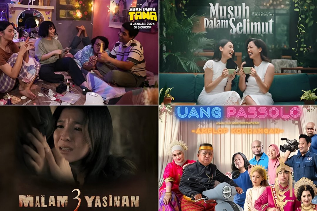 Deretan Film Indonesia Siap Ramaikan Bioskop Mulai 8 Januari 2026