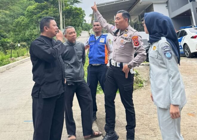 Jasa Raharja Jawa Barat dalam Forum Keselamatan Lalu Lintas Kabupaten Bandung Survei Jalur Rawan Kecelakaan di Kelurahan Jelengkong, Baleendah