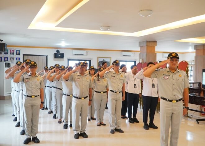 Jasa Raharja Kantor Wilayah Bali Gelar Upacara HUT ke-65