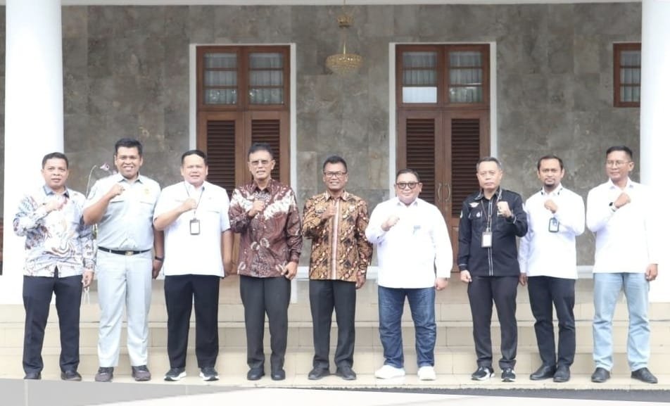 PT Jasa Raharja Bersama P3D Wilayah Ciamis Laksanakan Audiensi ke Bupati Ciamis