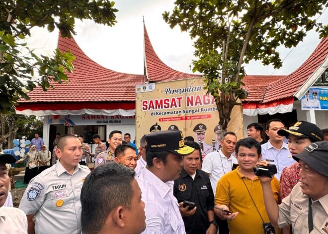 Jasa Raharja Sumatera Barat Ikut Resmikan Samsat Nagari Sungai Rumbai di Kabupaten Dharmasraya