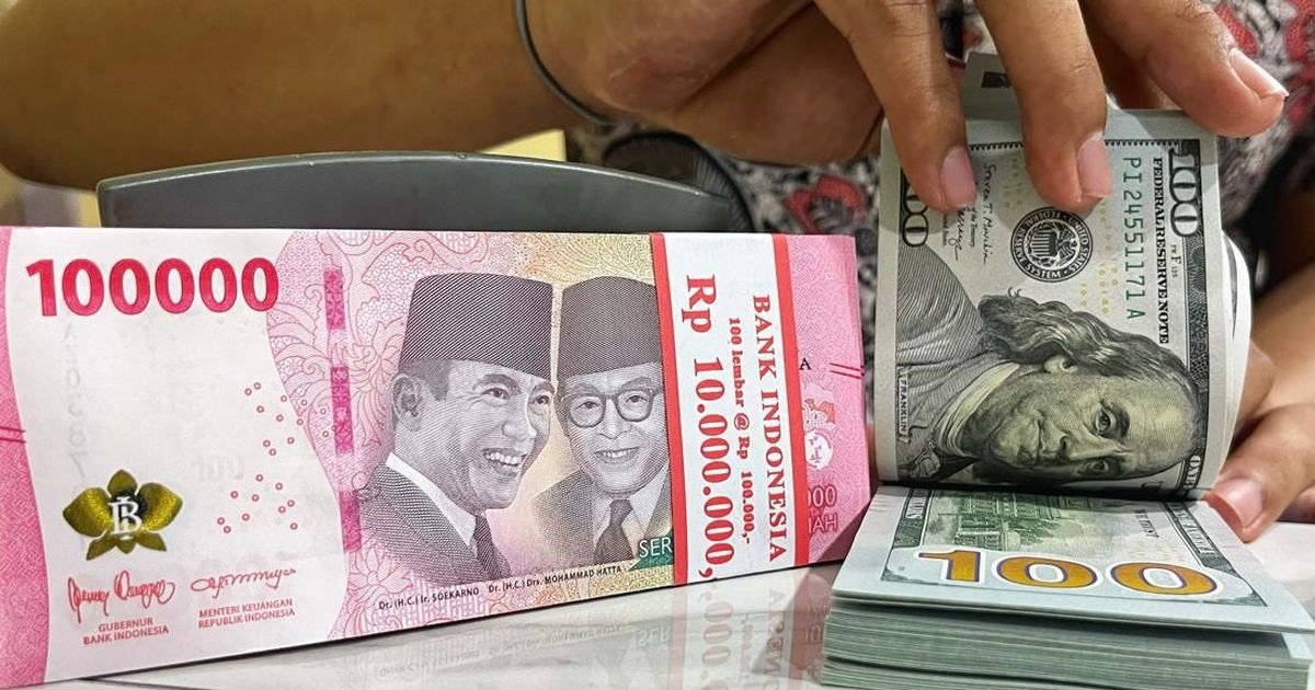 Nilai Tukar Rupiah Turun 18 Poin Jadi Rp16.873/USD