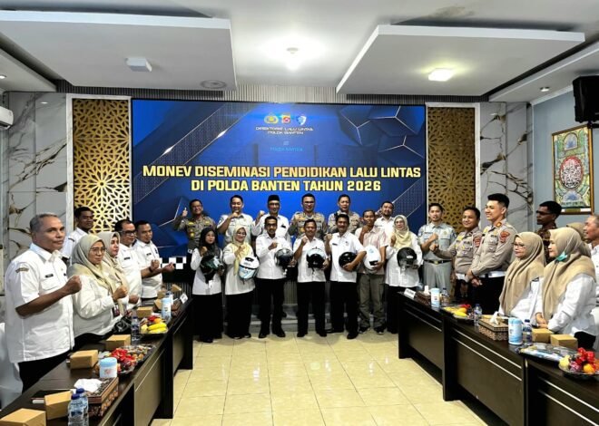Diseminasi Pendidikan Lalu Lintas di Polda Banten: Penguatan Peran Guru Tekan Angka Kecelakaan Pelajar