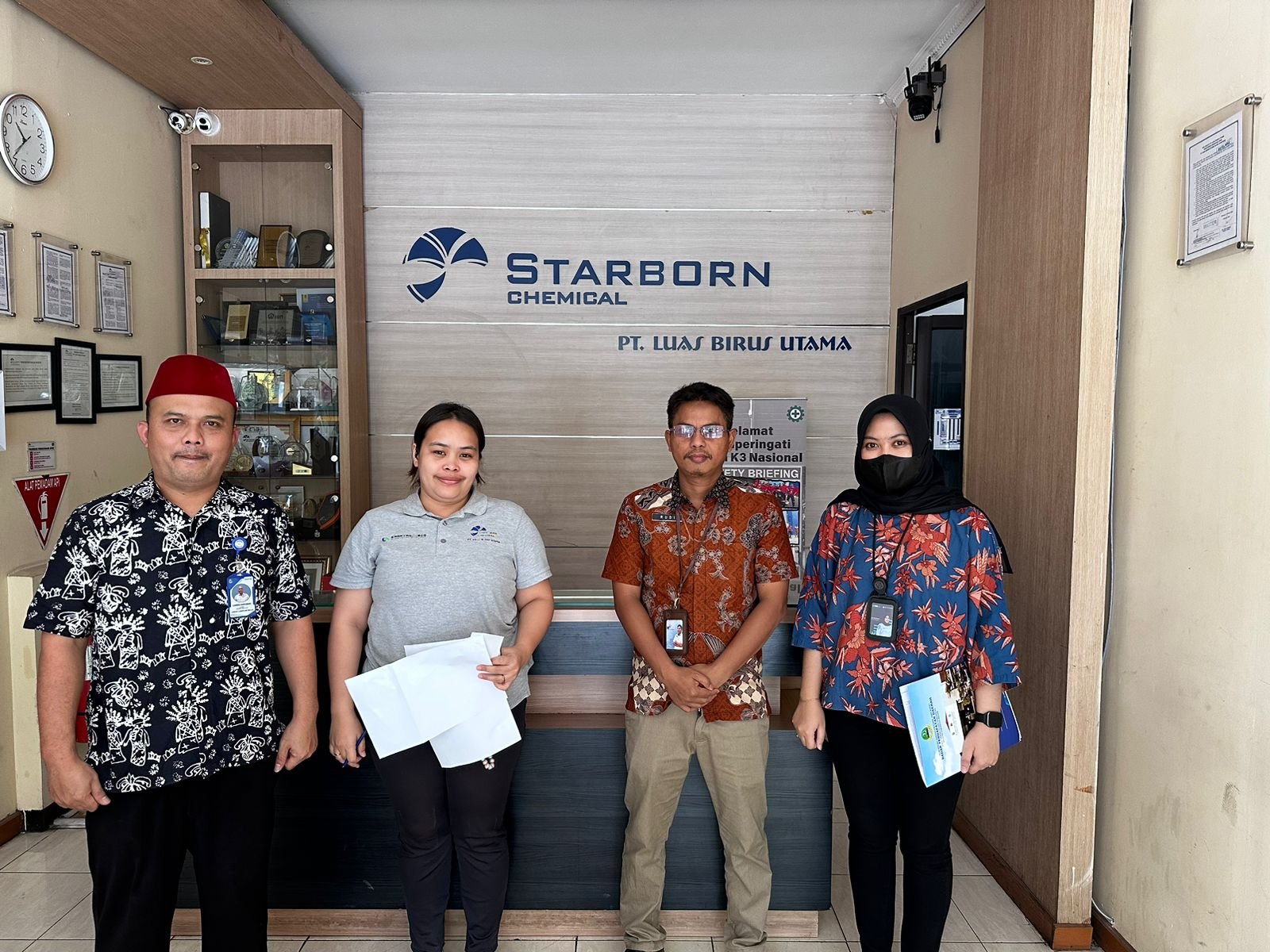 Giat SIGAP Instansi Jasa Raharja Sambangi PT Pulo Air Biru Cikarang, PT Setia Guna Selaras, dan PT Luas Birus Utama di Kabupaten Bekasi