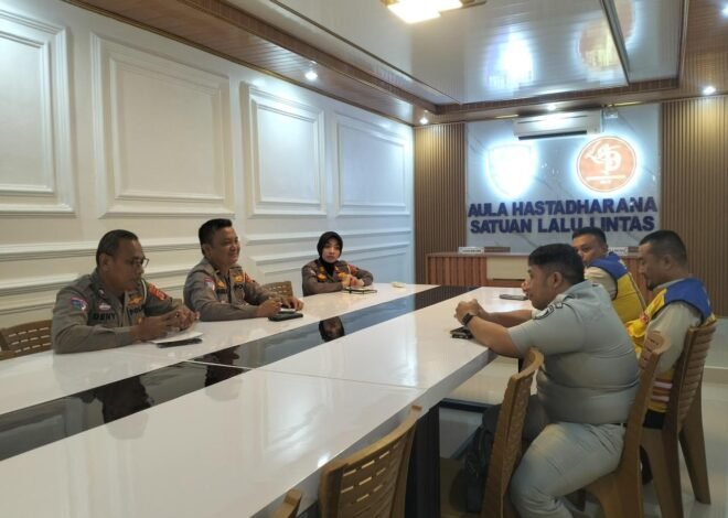 PJJR Samsat Ikuti Rapat Persiapan Operasi Ketupat 2026 Bersama Satlantas Polres dan BPJN Tulang Bawang