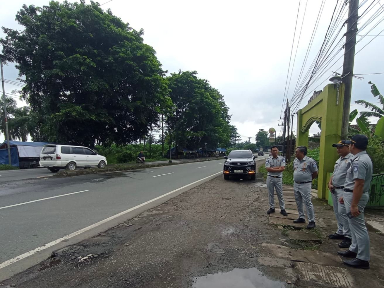Jasa Raharja Lampung Laksanakan Survei Titik Rawan Kecelakaan di Kecamatan Natar