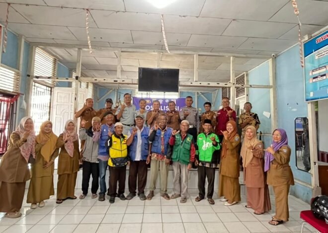 Datangi Nagari Aua Kuning, Jasa Raharja Bukittinggi Ajak Warga Pasaman Barat Tertib Berkendara dan Taat Pajak