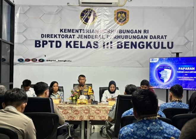 Jasa Raharja Bengkulu Dukung Keselamatan Lalu Lintas melalui Forum FLLAJ