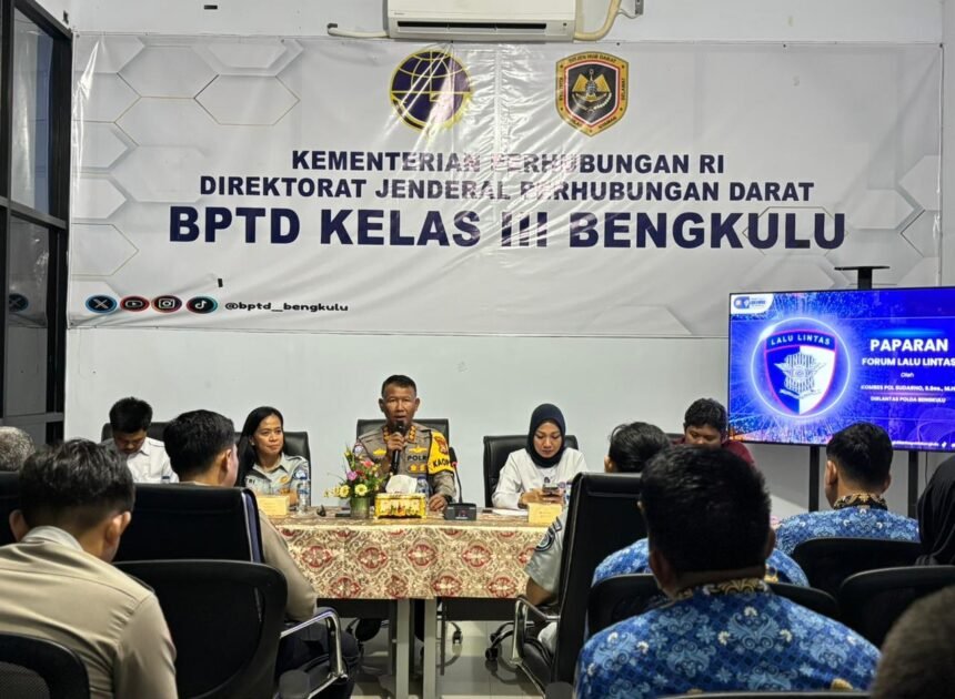 Jasa Raharja Bengkulu Dukung Keselamatan Lalu Lintas melalui Forum FLLAJ