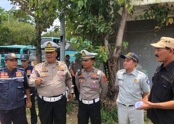 Perkuat Keselamatan Transportasi, Jasa Raharja Karawang Turun Langsung Rampcheck Di Terminal Klari