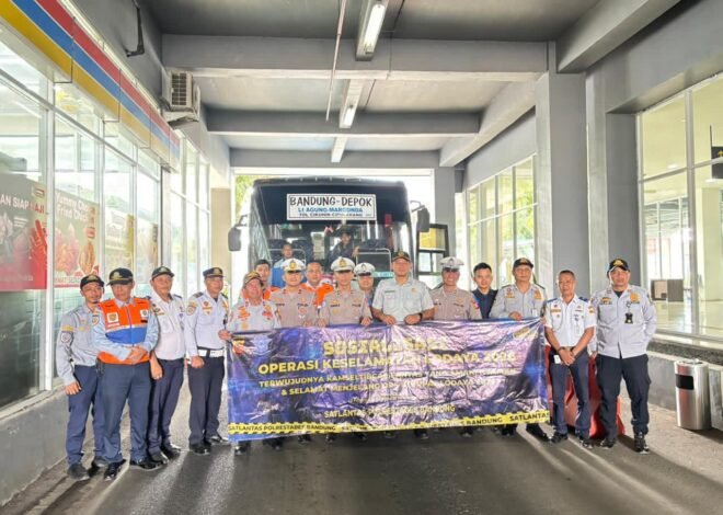 Giat Ramcheck bersama Polrestabes, Dishub Kota Bandung, dan BPTD Tk II Jabar di Terminal Leuwi Panjang dalam Rangka Persiapan Menjelang Hari Lebaran Bulan Maret 2026