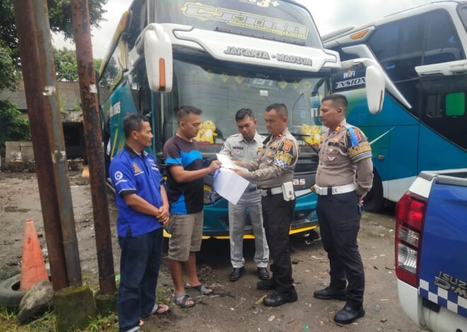 Ramp Check Terpadu di Kabupaten Sukabumi, Pastikan Kendaraan Laik Jalan